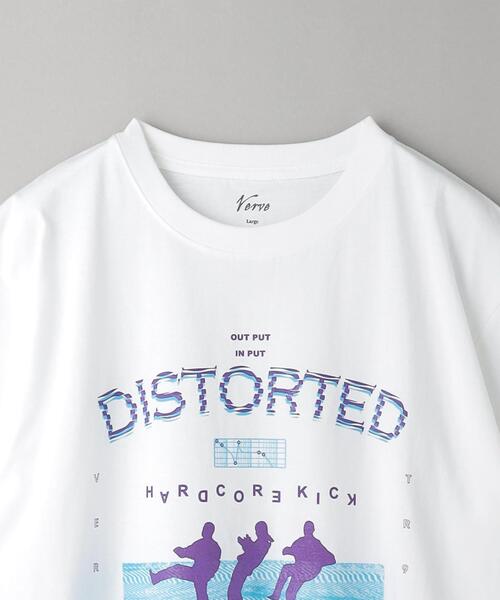 VERVE（ヴァーヴ）の「【別注】 ＜VERVE＞  DISTORTED Tシャツ（Tシャツ/カットソー・メンズ・ホワイト・M/XL/L）」の3枚目の写真