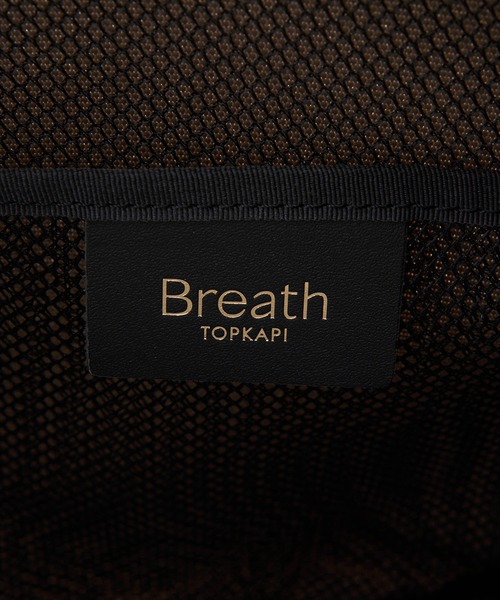 Breath TOPKAPI(ブレストプカピ)の「【Breath TOPKAPI/ブレス トプカピ】Roughly ラフリー ミニ トートバッグ(トートバッグ・レディース・ブラック/レッド/グレイッシュベージュ・FREE)」の15枚目の写真