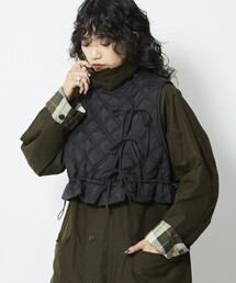 Firsthand | Firsthand/ファーストハンド リサイクルキルトリボンベスト(ダウンベスト)