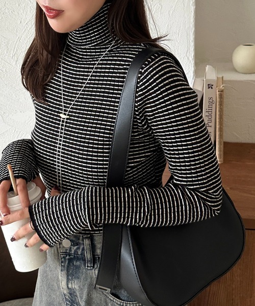 セール】タートルネックフィンガーホールニット【ZOZOTOWN限定アイテム