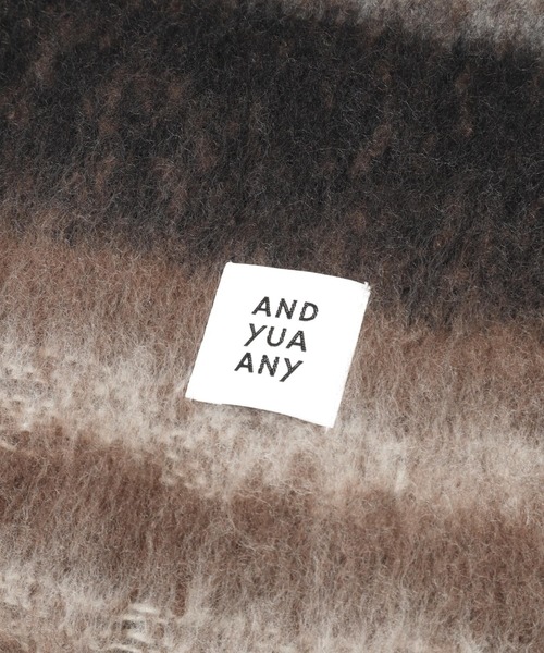 GLOBAL WORK（グローバルワーク）の「BIGチェックマフラー/AND YUA ANY/975785（マフラー・キッズ・ベージュ/ピンク/ブラウン・ONE SIZE）」の13枚目の写真