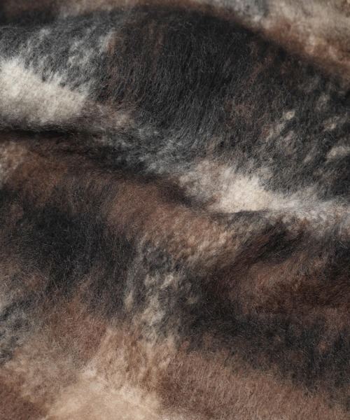 GLOBAL WORK（グローバルワーク）の「BIGチェックマフラー/AND YUA ANY/975785（マフラー・キッズ・ベージュ/ピンク/ブラウン・ONE SIZE）」の21枚目の写真