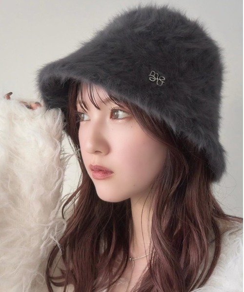 ファーバケットハット（ハット）｜mellowneon（メロウネオン）の