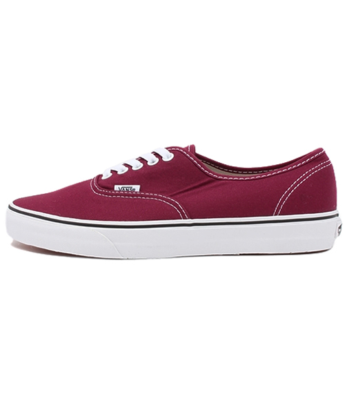VANS（バンズ）の「【Ciaopanic】【VANS】 AUTHENTIC（スニーカー・メンズ・ワインレッド/ベージュ・28/26/27）」の3枚目の写真