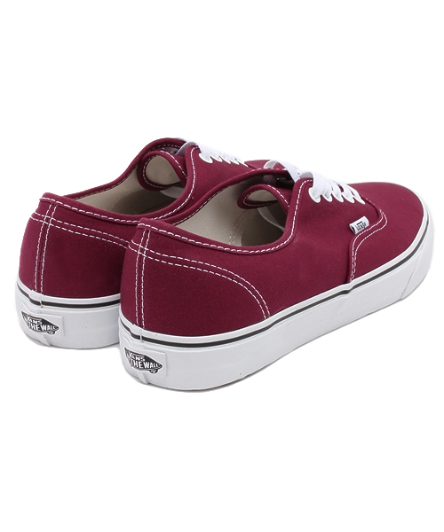 VANS（バンズ）の「【Ciaopanic】【VANS】 AUTHENTIC（スニーカー・メンズ・ワインレッド/ベージュ・28/26/27）」の5枚目の写真