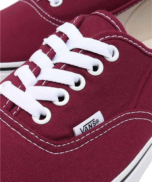 VANS（バンズ）の「【Ciaopanic】【VANS】 AUTHENTIC（スニーカー・メンズ・ワインレッド/ベージュ・28/26/27）」の6枚目の写真