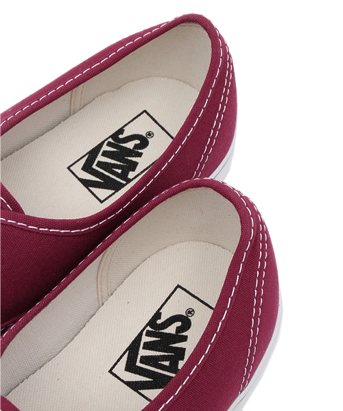 VANS（バンズ）の「【Ciaopanic】【VANS】 AUTHENTIC（スニーカー・メンズ・ワインレッド/ベージュ・28/26/27）」の8枚目の写真
