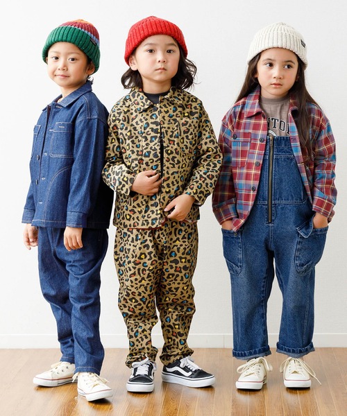 F.O.KIDS（エフオーキッズ）の「F.O.KIDS/エフオーキッズ オーバーオール（サロペット/オーバーオール・キッズ・カーキ/インディゴブルー/ベージュ・130/140/150）」の21枚目の写真