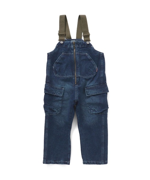 F.O.KIDS（エフオーキッズ）の「F.O.KIDS/エフオーキッズ オーバーオール（サロペット/オーバーオール・キッズ・カーキ/インディゴブルー/ベージュ・130/140/150）」の16枚目の写真