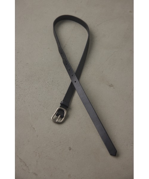 BLACK BY MOUSSY（ブラックバイマウジー）の「undulation buckle slim