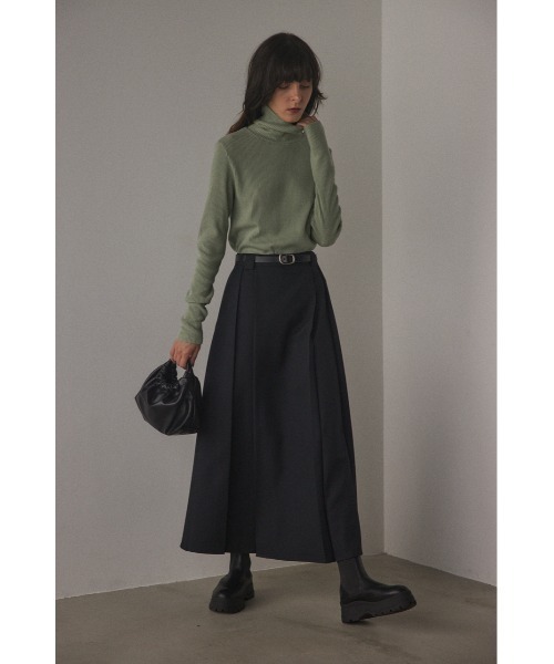 BLACK BY MOUSSY（ブラックバイマウジー）の「undulation buckle slim