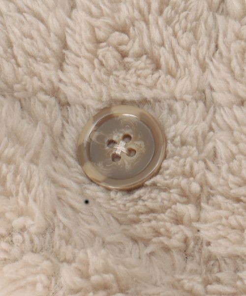 LBC（エルビーシー）の「キルンケットブランケット M（ブランケット・レディース・グレー/ダークグレー/オフホワイト/レッド・FREE）」の9枚目の写真