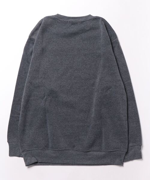 STYLEBLOCK（スタイルブロック）の「裏起毛プリントスウェットトレーナー（スウェット・メンズ・オートミール/グレー系その他2/グリーン系その他/グレー/ブラック系その他/カーキ/ブラック/グレー系その他/チャコール・L/LL/M）」の10枚目の写真