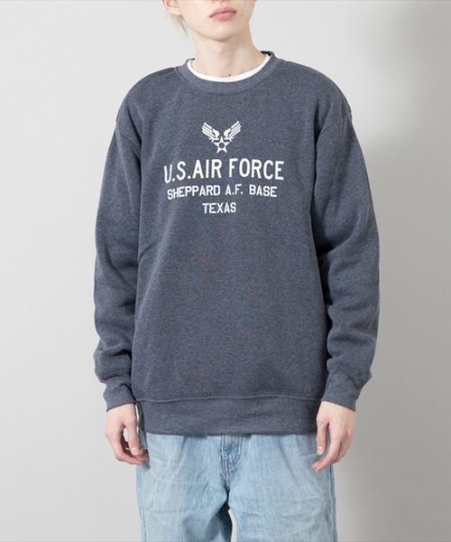 STYLEBLOCK（スタイルブロック）の「裏起毛プリントスウェットトレーナー（スウェット・メンズ・オートミール/グレー系その他2/グリーン系その他/グレー/ブラック系その他/カーキ/ブラック/グレー系その他/チャコール・L/LL/M）」の6枚目の写真