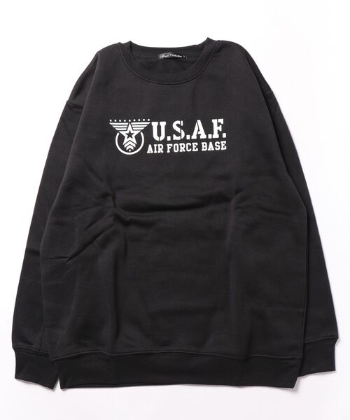 STYLEBLOCK（スタイルブロック）の「裏起毛プリントスウェットトレーナー（スウェット・メンズ・オートミール/グレー系その他2/グリーン系その他/グレー/ブラック系その他/カーキ/ブラック/グレー系その他/チャコール・L/LL/M）」の11枚目の写真