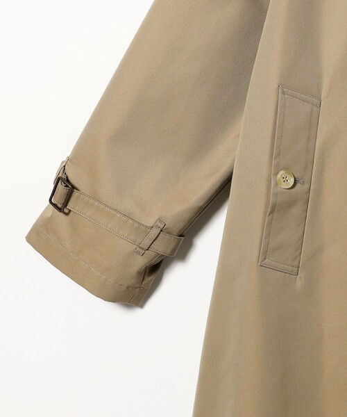 Ray BEAMS（レイビームス）の「GYMPHLEX / バルマカーン コート（ステンカラーコート・レディース・ベージュ・14/12）」の14枚目の写真