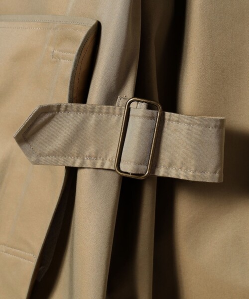 Ray BEAMS（レイビームス）の「GYMPHLEX / バルマカーン コート（ステンカラーコート・レディース・ベージュ・14/12）」の18枚目の写真