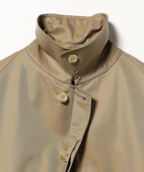 Ray BEAMS（レイビームス）の「GYMPHLEX / バルマカーン コート（ステンカラーコート・レディース・ベージュ・14/12）」の22枚目の写真