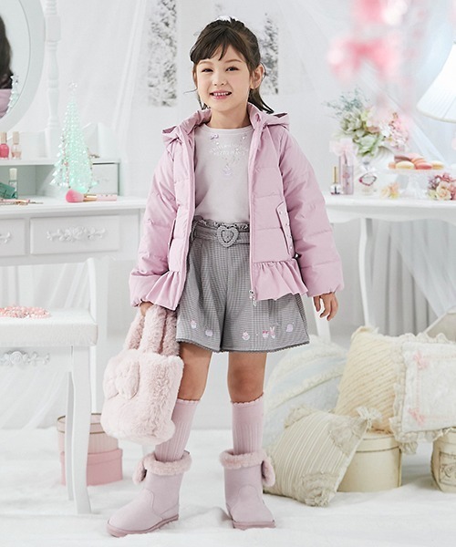 mezzo piano（メゾピアノ）の「フェイクファーリボン ミニトートバッグ