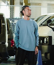 GORDON MILLER 無地 ポケットロングスリーブ Tシャツ