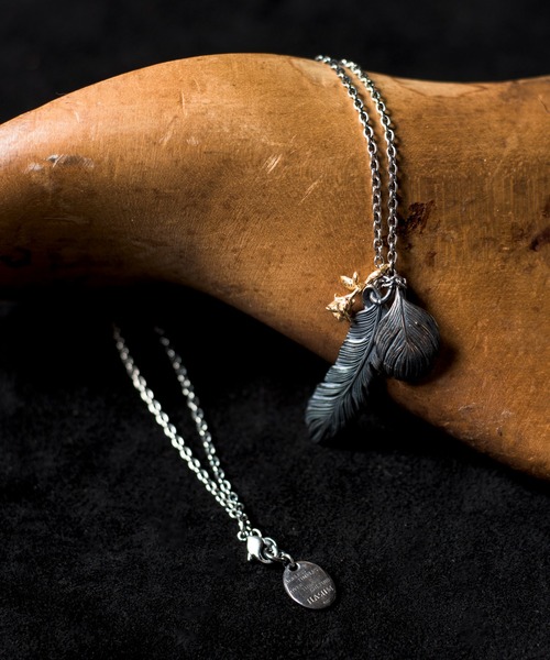 HARIM ハリム / シルバー925レオ＆ローズゴールドチャームネックレス HARIM ハリム LEO & ROSE Necklace / HRP086 ネックレス