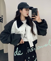 【Mayree】スタジャン ブルゾン ジャケット アウター