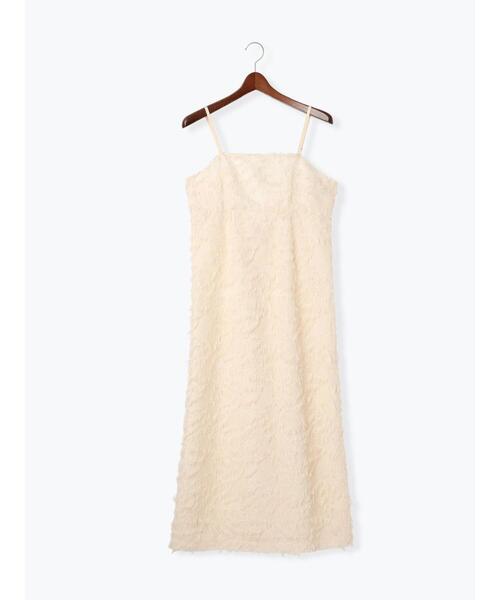 Te chichi（テチチ）の「【Atelier Blanc】フェザージャカードキャミワンピース（ワンピース・レディース・オフホワイト・F）」の15枚目の写真