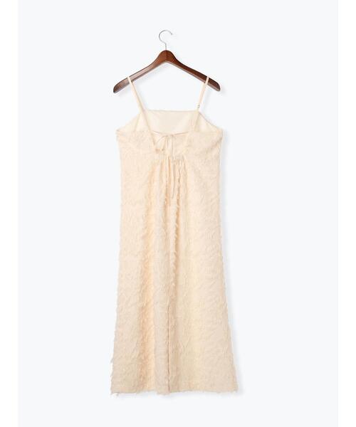 Te chichi（テチチ）の「【Atelier Blanc】フェザージャカードキャミワンピース（ワンピース・レディース・オフホワイト・F）」の16枚目の写真