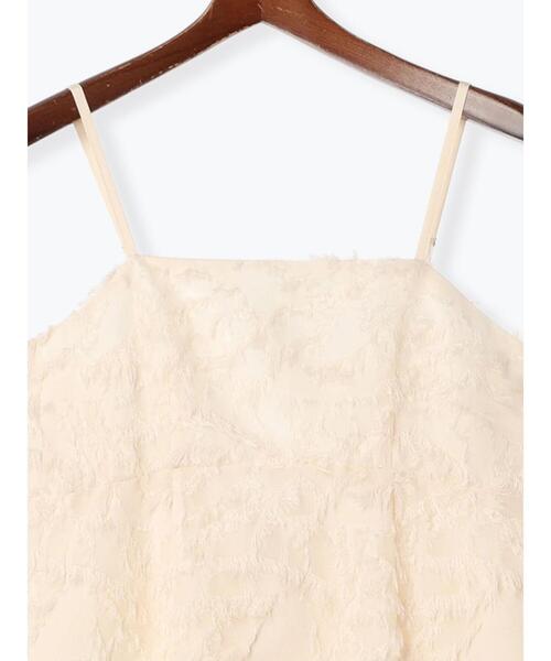 Te chichi（テチチ）の「【Atelier Blanc】フェザージャカードキャミワンピース（ワンピース・レディース・オフホワイト・F）」の17枚目の写真