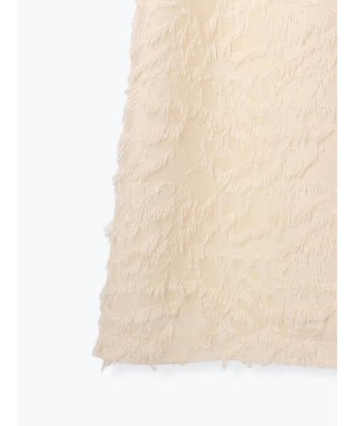 Te chichi（テチチ）の「【Atelier Blanc】フェザージャカードキャミワンピース（ワンピース・レディース・オフホワイト・F）」の19枚目の写真