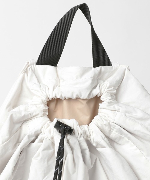 niko and...（ニコアンド）の「オリジナルWポケットナップサック（バックパック/リュック・レディース・ブラック/アイボリー/ブルー・0）」の19枚目の写真