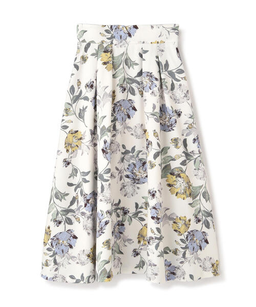 PROPORTION BODY DRESSING（プロポーションボディドレッシング）の「フラワータックスカート / 1214120110（スカート・レディース・ダークグレー/ホワイト系その他・MEDIUM/SMALL/X-SMALL）」の11枚目の写真