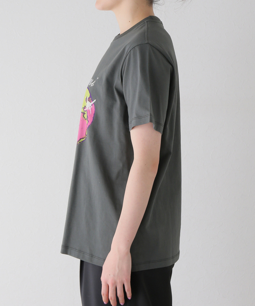 GANNI(ガニー)の「【GANNI / ガニー】Basic Jersey Heart Relaxed T-shirt:Tシャツ(Tシャツ/カットソー・レディース・ブラック・SMALL)」の5枚目の写真
