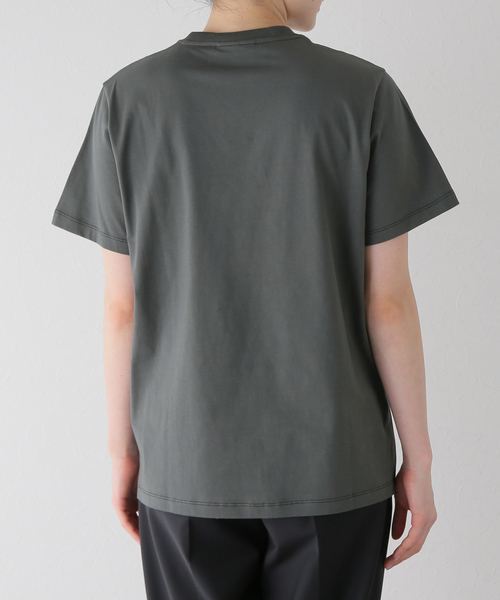 GANNI(ガニー)の「【GANNI / ガニー】Basic Jersey Heart Relaxed T-shirt:Tシャツ(Tシャツ/カットソー・レディース・ブラック・SMALL)」の6枚目の写真