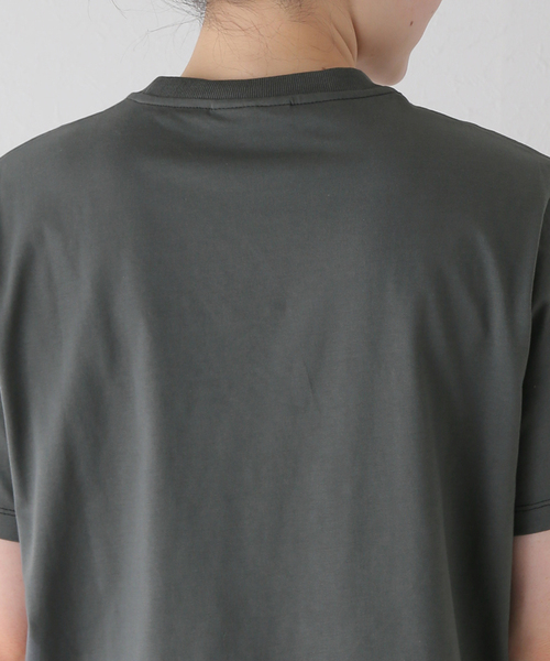 GANNI(ガニー)の「【GANNI / ガニー】Basic Jersey Heart Relaxed T-shirt:Tシャツ(Tシャツ/カットソー・レディース・ブラック・SMALL)」の8枚目の写真