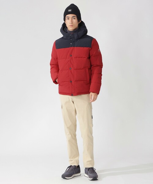 ECOALF(エコアルフ)の「JANNU バイカラー ジャケット / JANNU JACKET MAN(ブルゾン・メンズ・レッド系その他・L/M/S)」の2枚目の写真