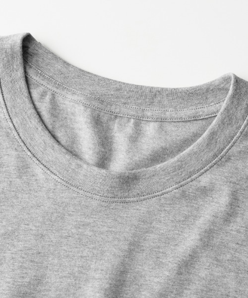 GUNZE（グンゼ）の「GUNZE BASIC/グンゼベーシック　天竺クルーネックTシャツ　3枚組（インナーウェア/肌着・メンズ・ホワイト/ブラック/杢グレー/その他1・MEDIUM/X-LARGE/LARGE）」の8枚目の写真