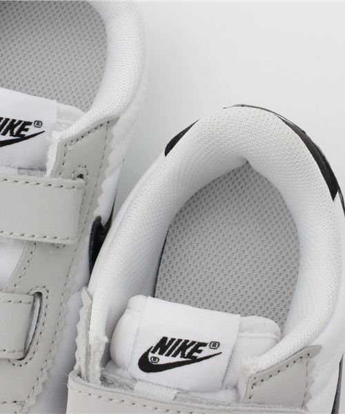 NIKE（ナイキ）の「ベビー キッズ ナイキ コルテッツ ナイロン NIKE CORTEZ NYLON TDV 749497-100（スニーカー・キッズ・ホワイト・13cm/14cm/16cm/15cm）」の7枚目の写真