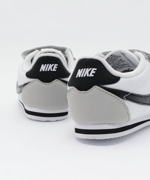 NIKE（ナイキ）の「ベビー キッズ ナイキ コルテッツ ナイロン NIKE CORTEZ NYLON TDV 749497-100（スニーカー・キッズ・ホワイト・13cm/14cm/16cm/15cm）」の8枚目の写真