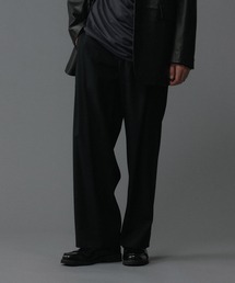 フロントプリーツ ワイド ストレート パンツ / UNISEX