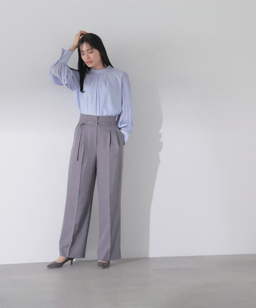 楊柳プリーツブラウス 楽天市場】【SALE／10%OFF】楊柳プリーツブラウス NATURAL BEAUTY