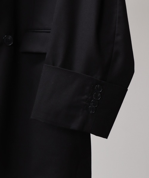 welise（ウェライズ）の「【welise/ウェライズ】グレイスフルTR ワイドロールカフス オーバーテーラードジャケット（テーラードジャケット・メンズ・ダークベージュ/ブラック/チャコールグレー・M/L）」の20枚目の写真