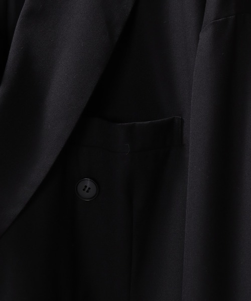 welise（ウェライズ）の「【welise/ウェライズ】グレイスフルTR ワイドロールカフス オーバーテーラードジャケット（テーラードジャケット・メンズ・ダークベージュ/ブラック/チャコールグレー・M/L）」の19枚目の写真