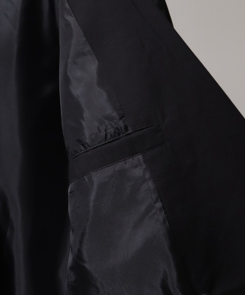 welise（ウェライズ）の「【welise/ウェライズ】グレイスフルTR ワイドロールカフス オーバーテーラードジャケット（テーラードジャケット・メンズ・ダークベージュ/ブラック/チャコールグレー・M/L）」の22枚目の写真