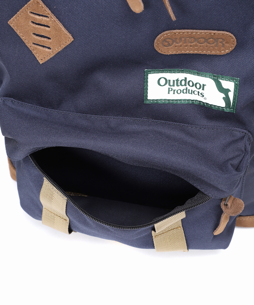 OUTDOOR PRODUCTS(アウトドアプロダクツ)の「【OUTDOOR PRODUCTS × Stead】 Daily Backpack(バックパック/リュック・メンズ・ネイビー/ブラック・FREE)」の3枚目の写真