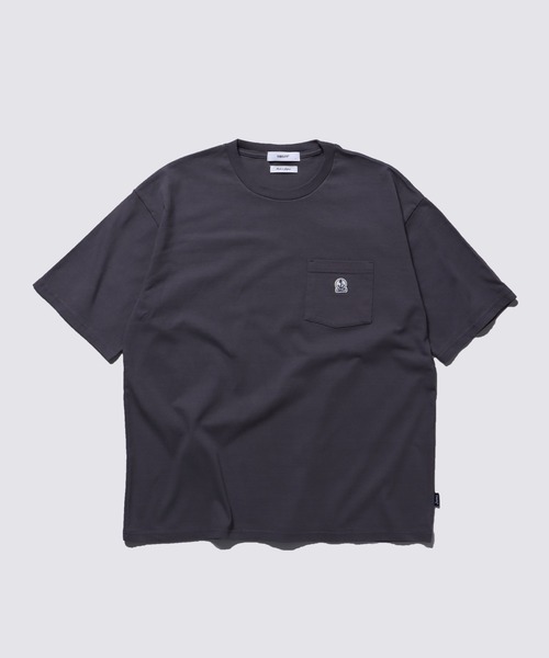 FIDELITY(フィデリティ)の「EMBREM POCKET S/S TEE / 半袖ポケットTシャツ(Tシャツ/カットソー・メンズ・オフホワイト/グレー/スカイブルー/ブラック/ミント・X-LARGE/LARGE/MEDIUM)」の4枚目の写真