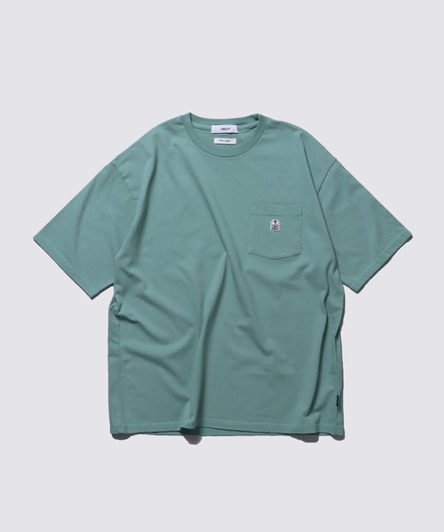 FIDELITY(フィデリティ)の「EMBREM POCKET S/S TEE / 半袖ポケットTシャツ(Tシャツ/カットソー・メンズ・オフホワイト/グレー/スカイブルー/ブラック/ミント・X-LARGE/LARGE/MEDIUM)」の5枚目の写真