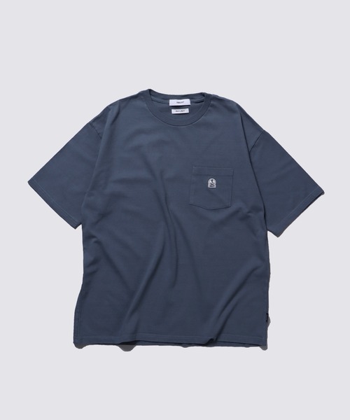 EMBREM POCKET S/S TEE / 半袖ポケットTシャツ（Tシャツ/カットソー）｜FIDELITY（フェデリティー）