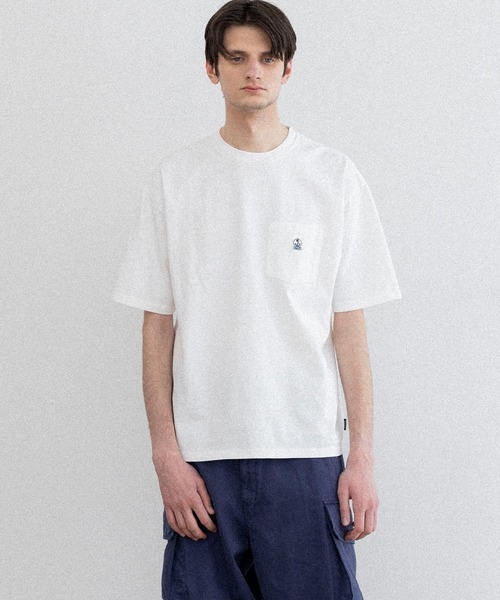 FIDELITY(フィデリティ)の「EMBREM POCKET S/S TEE / 半袖ポケットTシャツ(Tシャツ/カットソー・メンズ・オフホワイト/グレー/スカイブルー/ブラック/ミント・X-LARGE/LARGE/MEDIUM)」の20枚目の写真