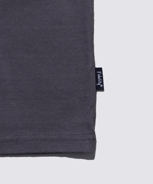 FIDELITY(フィデリティ)の「EMBREM POCKET S/S TEE / 半袖ポケットTシャツ(Tシャツ/カットソー・メンズ・オフホワイト/グレー/スカイブルー/ブラック/ミント・X-LARGE/LARGE/MEDIUM)」の18枚目の写真